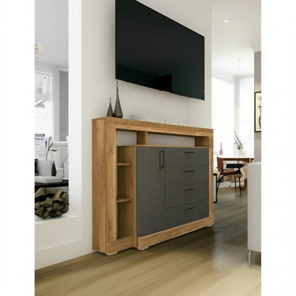 Комод-тумба Прима КМ-17 (Мебелони)