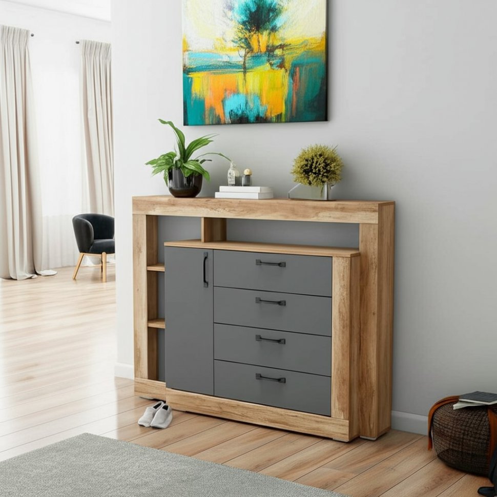 Комод-тумба Прима КМ-17 (Мебелони)