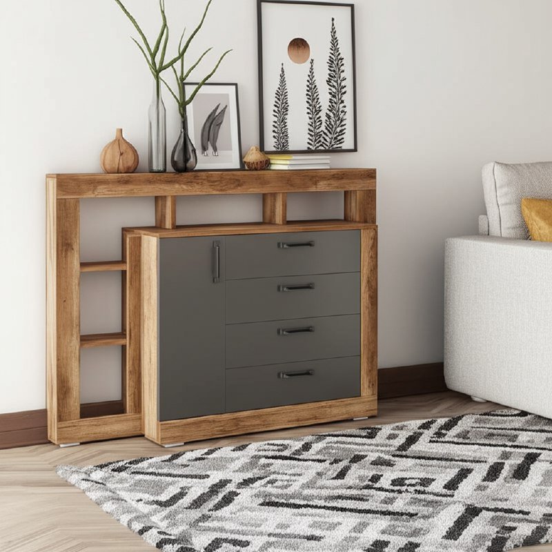 Комод-тумба Прима КМ-17 (Мебелони)