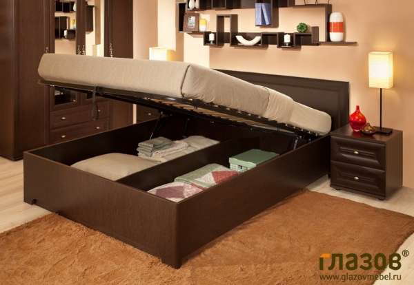 Krovat 160h200 Glazov Mebel Ankona 2 2 S Podemnym Mehanizmom
