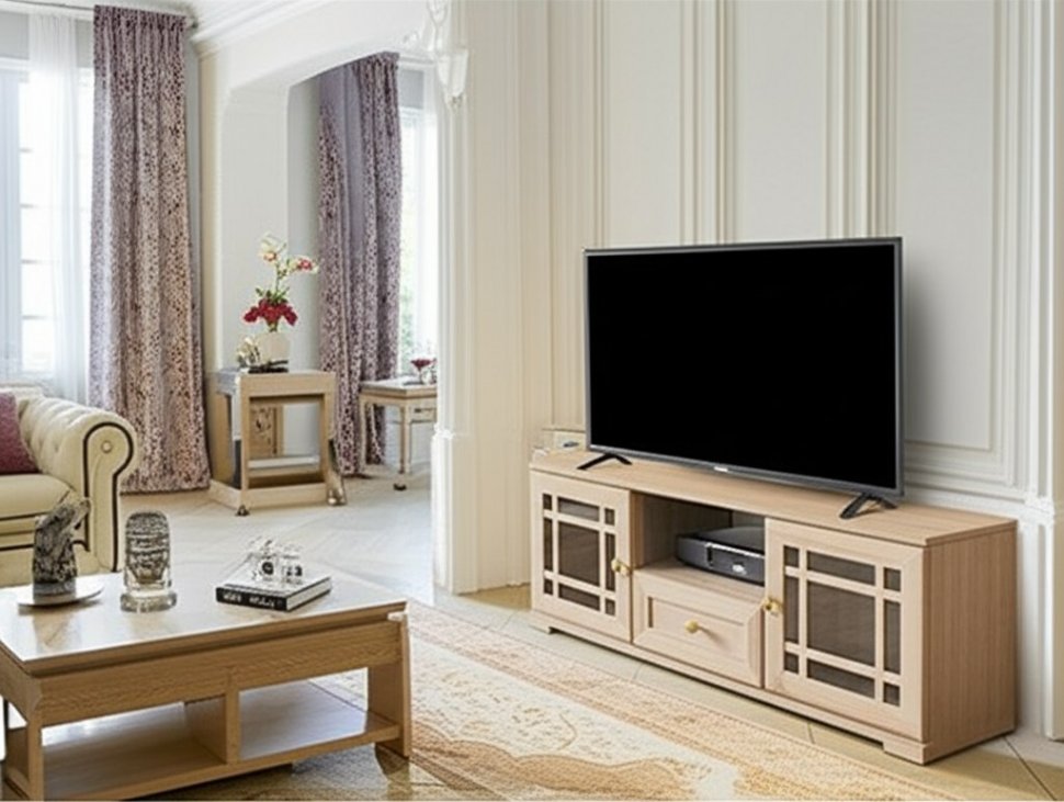 Тумба ТВ Глазов-мебель Sherlock 3