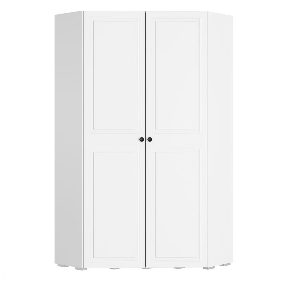 Шкаф угловой Софт ШКУ-01 (БТС) Белый