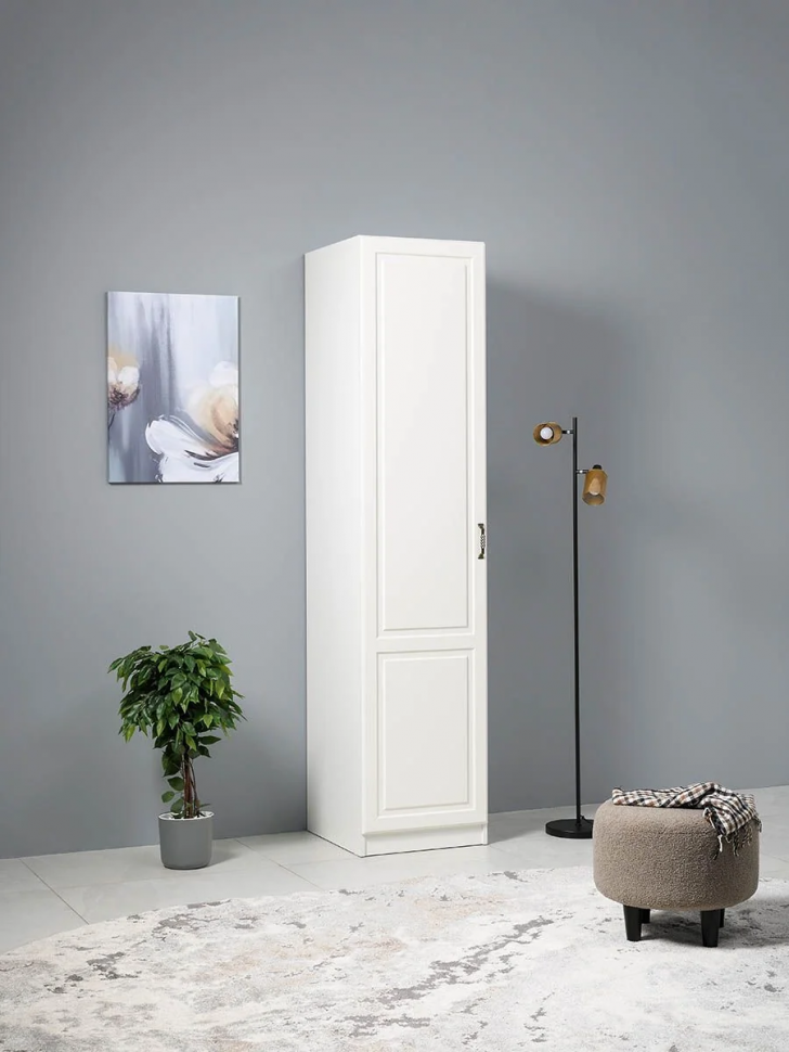 Ливерпуль Шкаф 13.27.01 Белый/Ясень ваниль