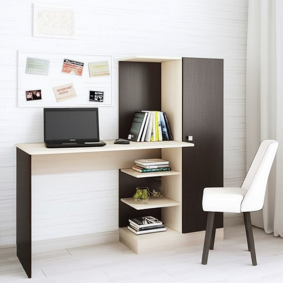 Стол компьютерный Квартет-6 ТЭКС (Венге)