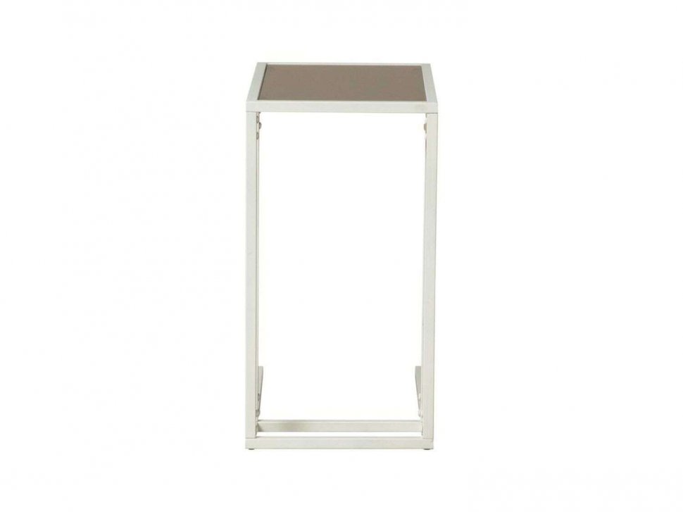 Стол приставной Скандик 42.24 белый металл