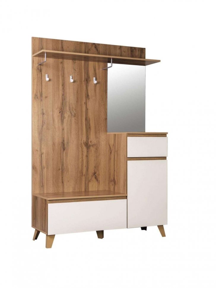 Шкаф для прихожей Авалон 53.11 Дуб вотан/Белый