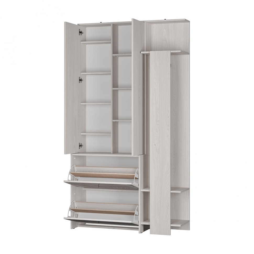 Мини-прихожая Россо ПР-05 (БТС) ясень белый