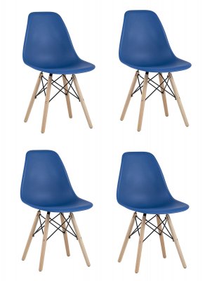 Стулья Style DSW (комплект 4 шт.) синий