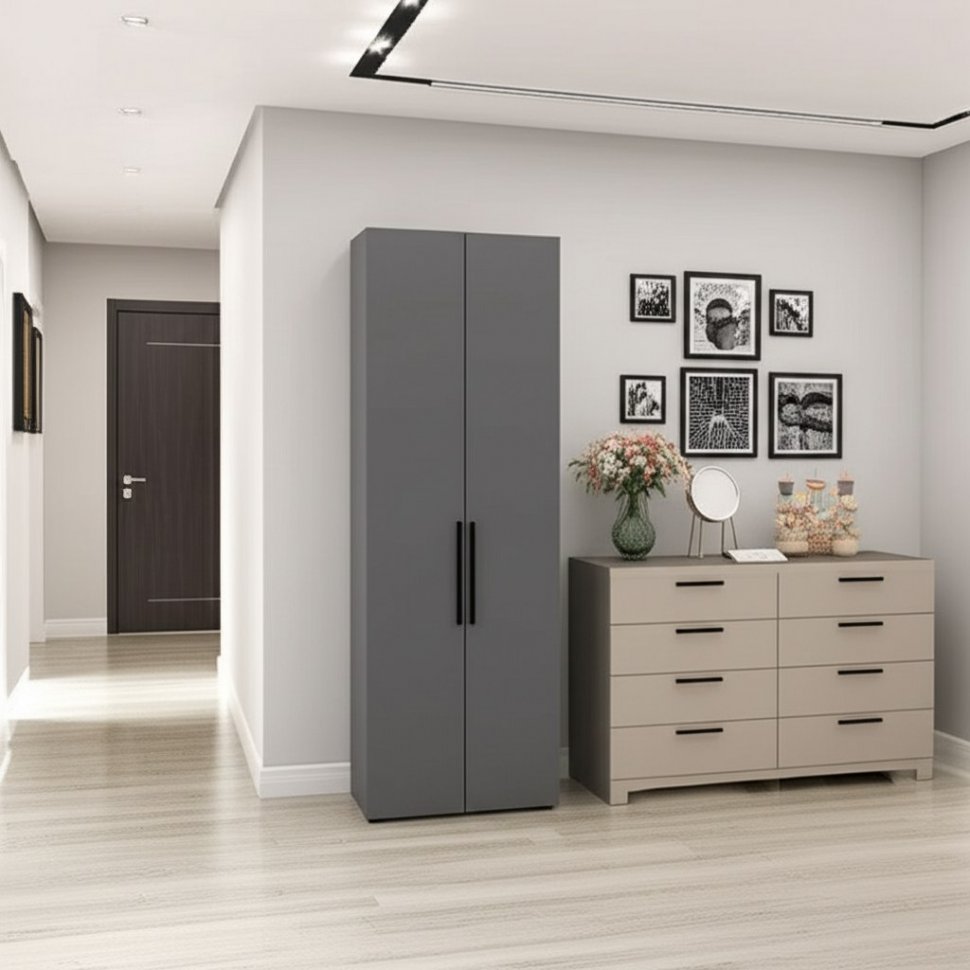 Эйр шкаф для одежды 13.340 Графит