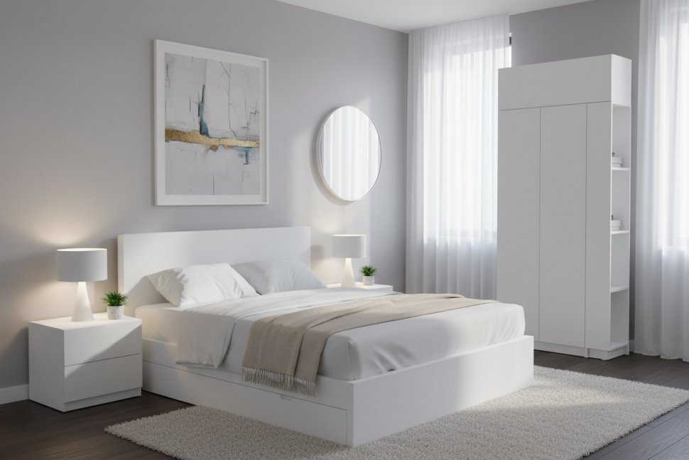 Модульная система Бали, Белый. Комплект 7