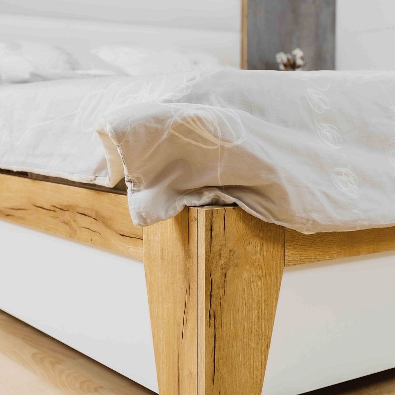 Кровать Айрис 308 Люкс 140х200 с основанием из металла