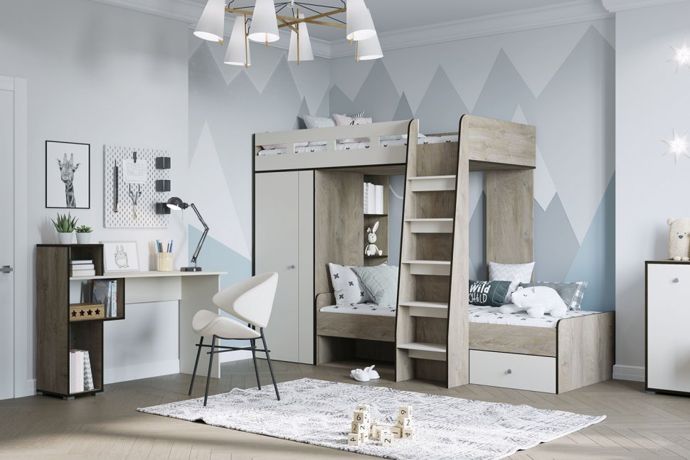 Детская мебель Акита (Арника) Комплект 1