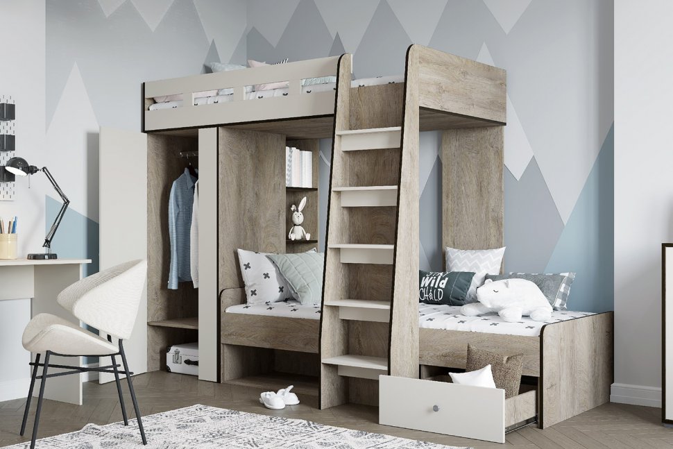 Детская мебель Акита (Арника) Комплект 1