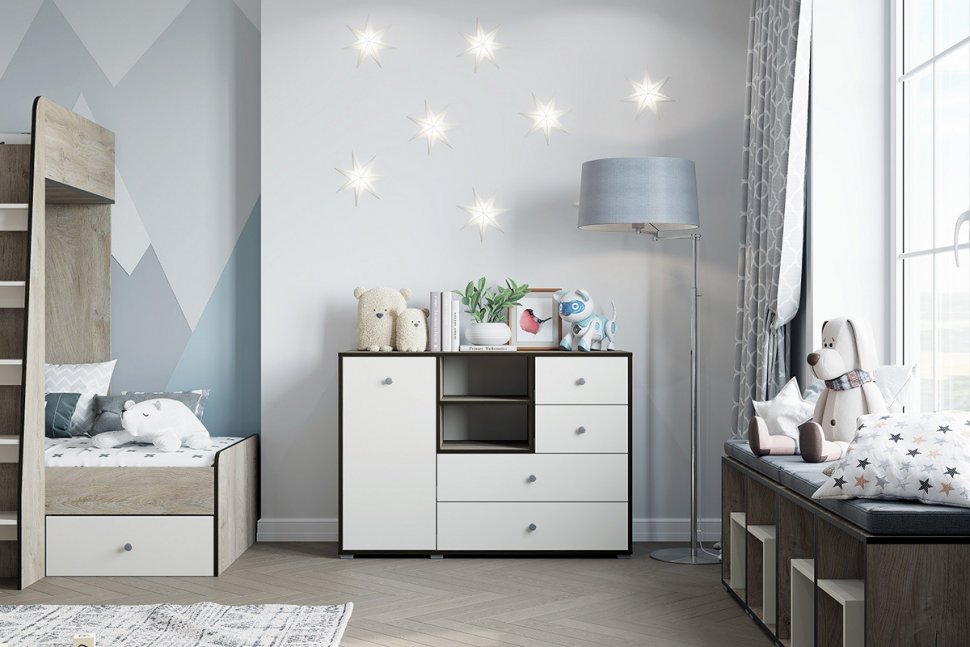 Детская мебель Акита (Арника) Комплект 1