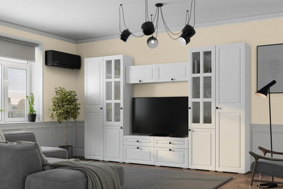 Шкаф-пенал Софт ПН-05 (БТС) Белый