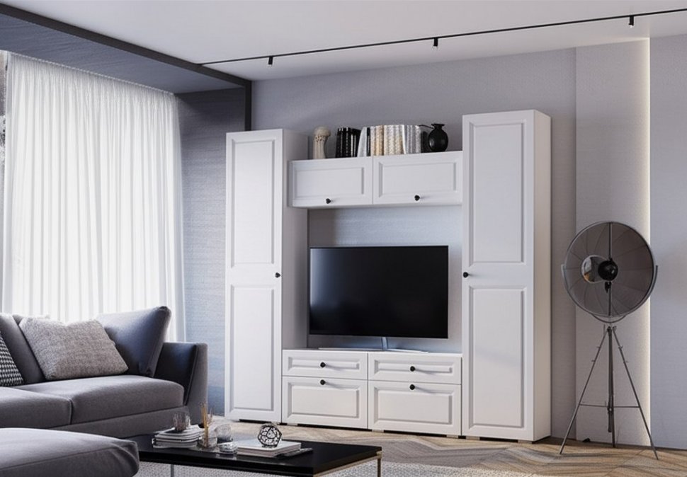 Шкаф-пенал Софт ПН-05 (БТС) Белый