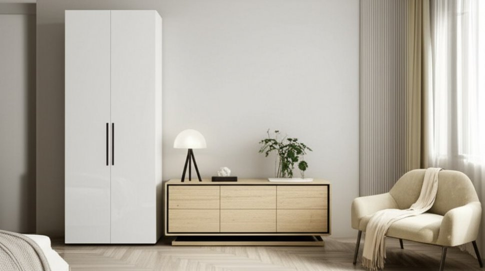 Эйр шкаф для одежды 13.340 Белый