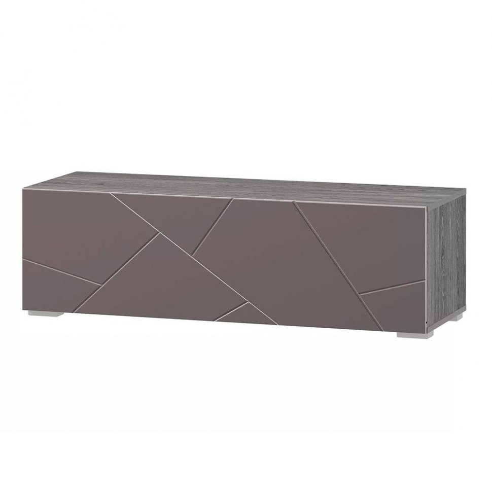 Гостиная Summit комплектация 12 Ясень анкор тёмный/софт графит/капучино