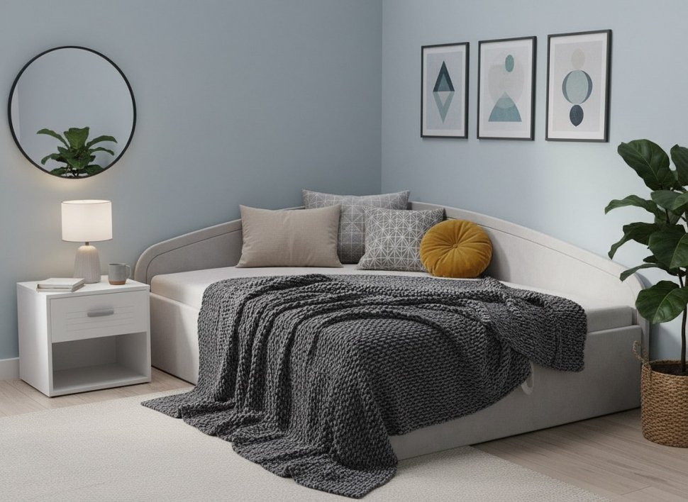 Тахта Адель 1400 модель 061 Ультра Смог