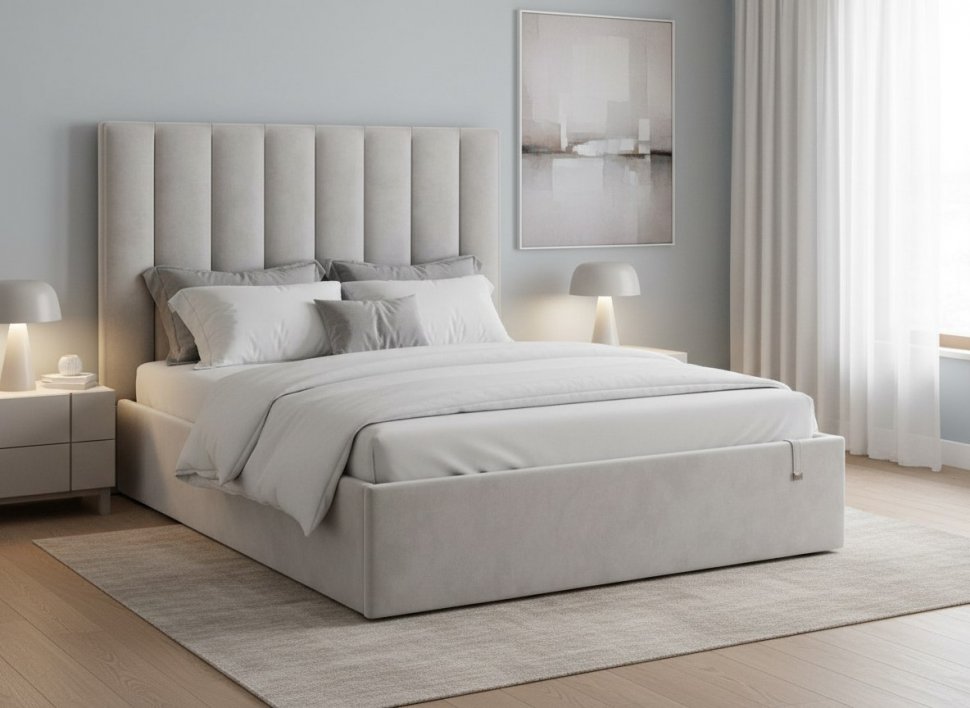 Кровать Ingrid 1400 модель 312 Ультра смог