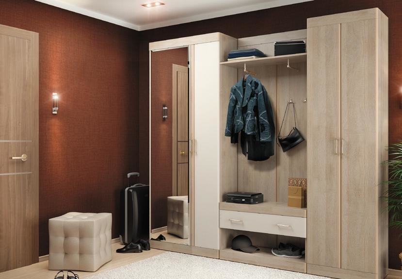 Заречье Прихожая «Ника» Компоновка 1