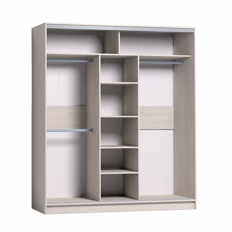 Шкаф-купе Strike 1800 без зеркал Глазов-мебель (Бодега светлый)