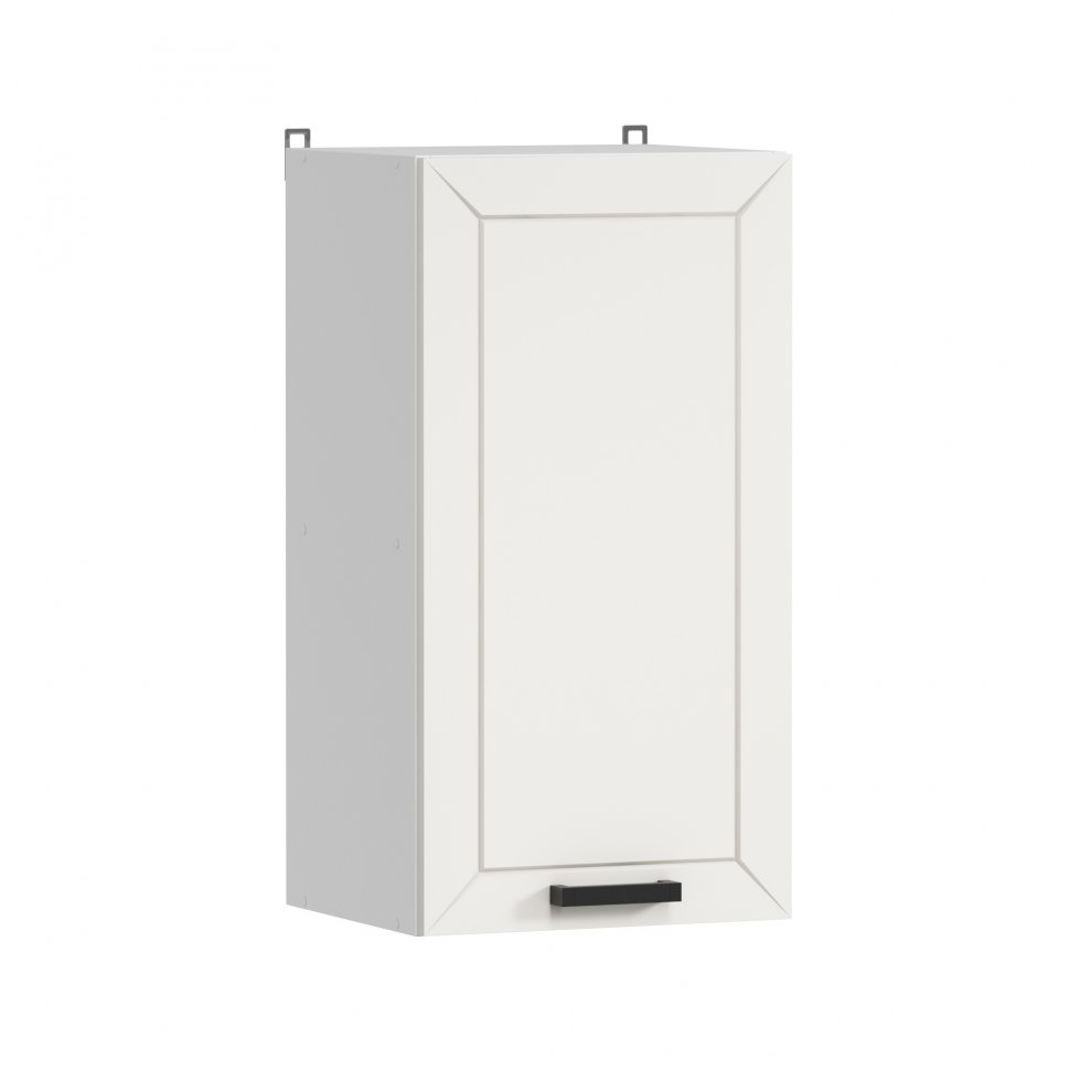 Кухня Аленушка 2 м Лилия Молочный/Молочный,скоба черный,сонома