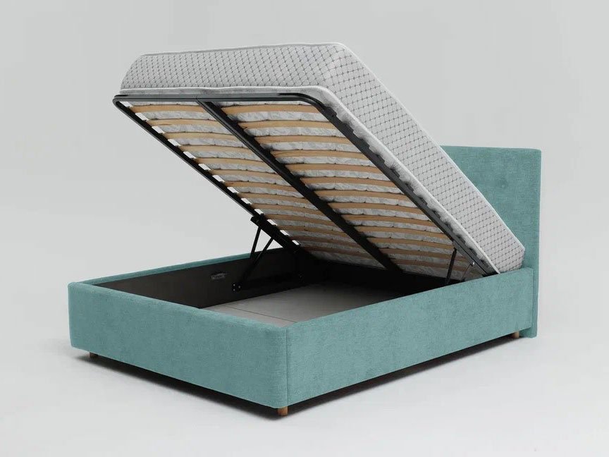 Кровать Nova 1800 с под. механизмом / бирюза №21