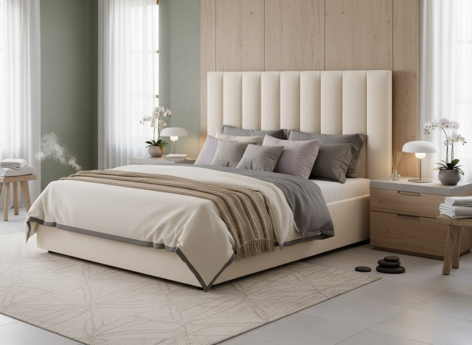 Кровать Ingrid 1600 модель 312 Вивальди 2