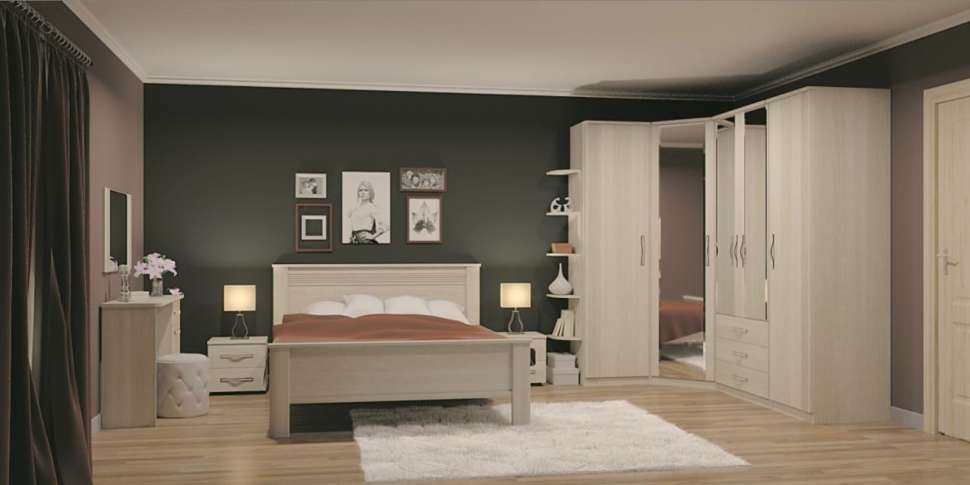 Кровать 90х200 Заречье Диана Д3а
