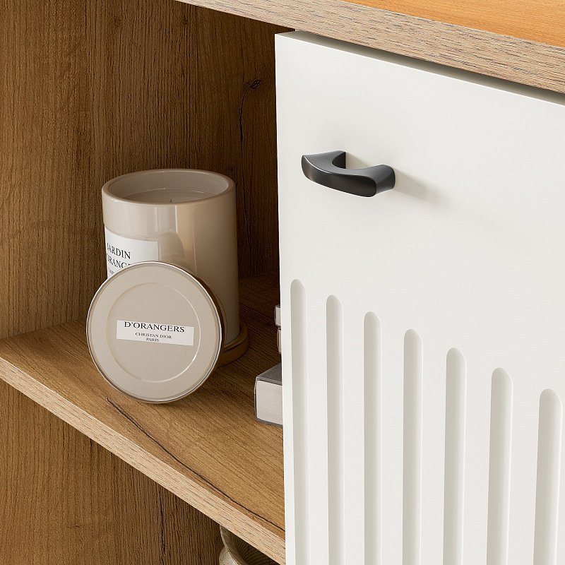 Тумба многофункциональная Милан (SV-Мебель) Белый