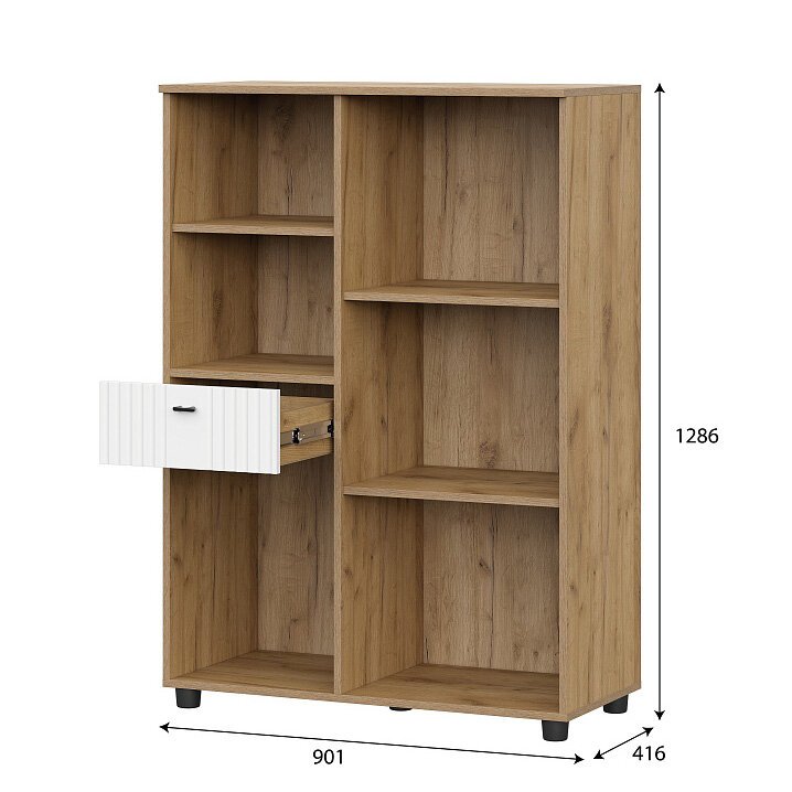 Тумба многофункциональная Милан (SV-Мебель) Белый