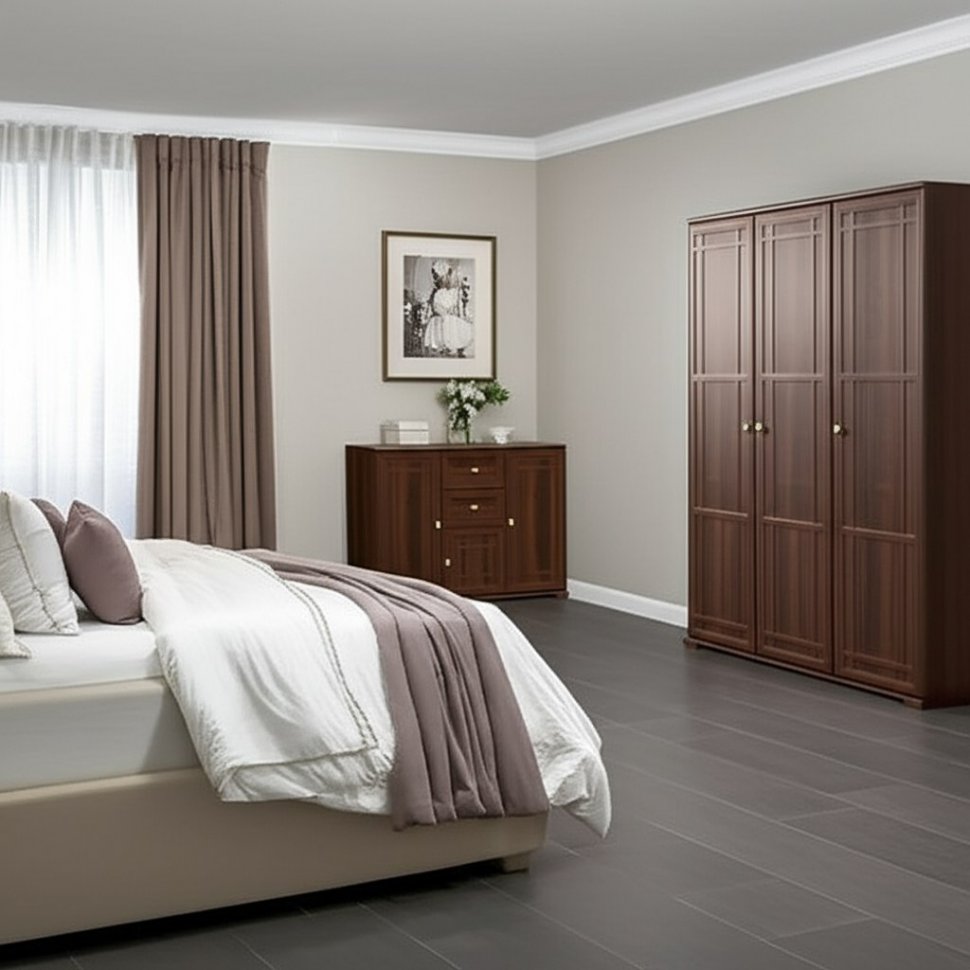 Тумба МЦН Sherlock 5 Глазов (Орех Шоколадный)