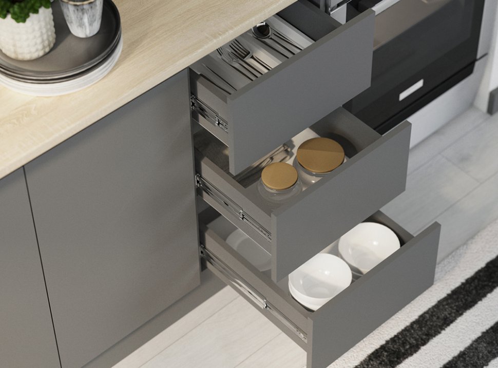 Кухня Челси 2.0 (МИФ) Графит