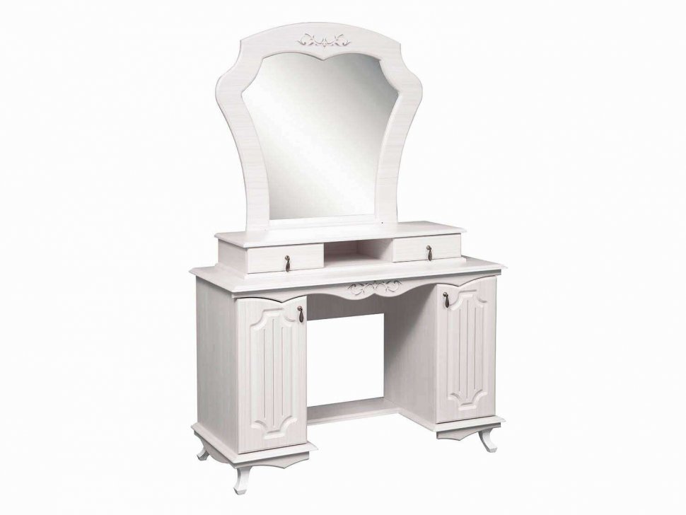 Стол туалетный 06.33 Кантри патина вудлайн кремовый/сандал белый