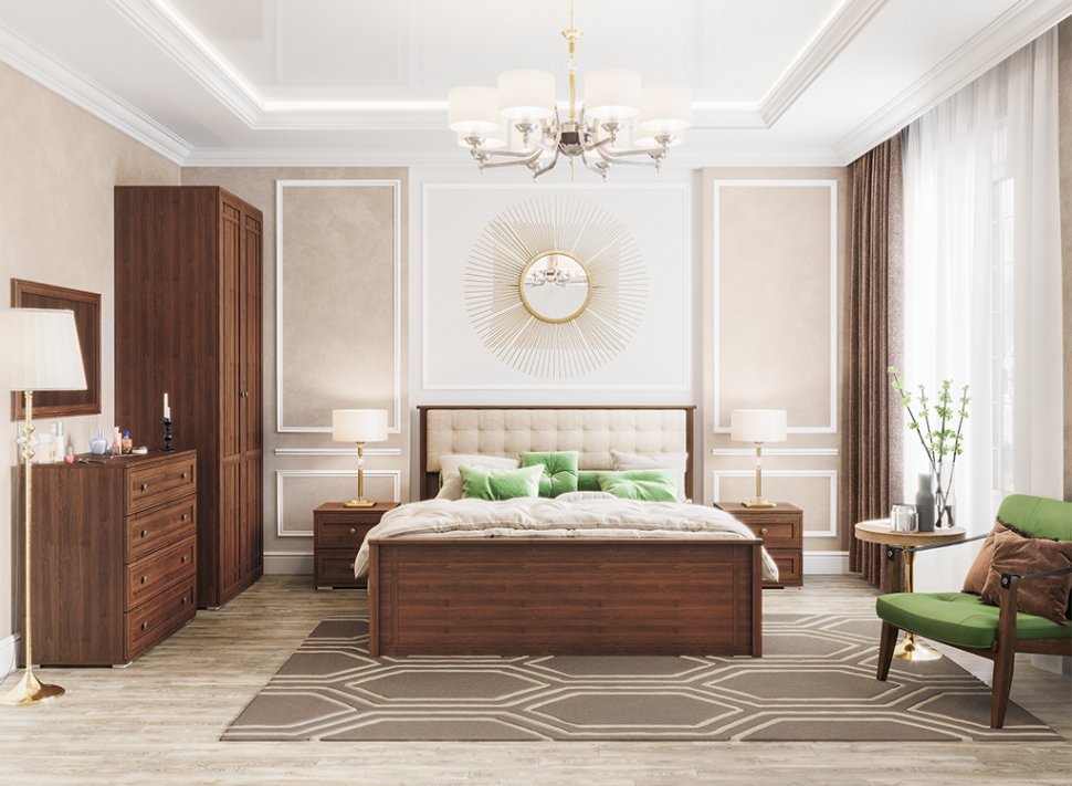 Шкаф-пенал с полками Ричард правый РШ-22 (Орех Донской)