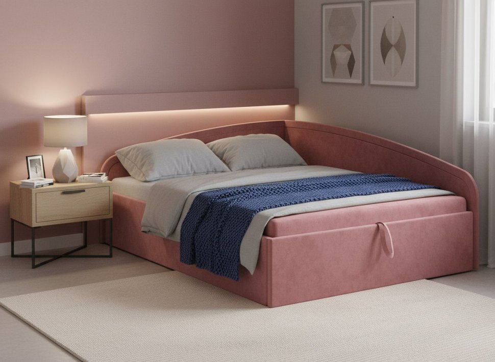 Тахта Адель 1400 модель 061 Ультра Коралл