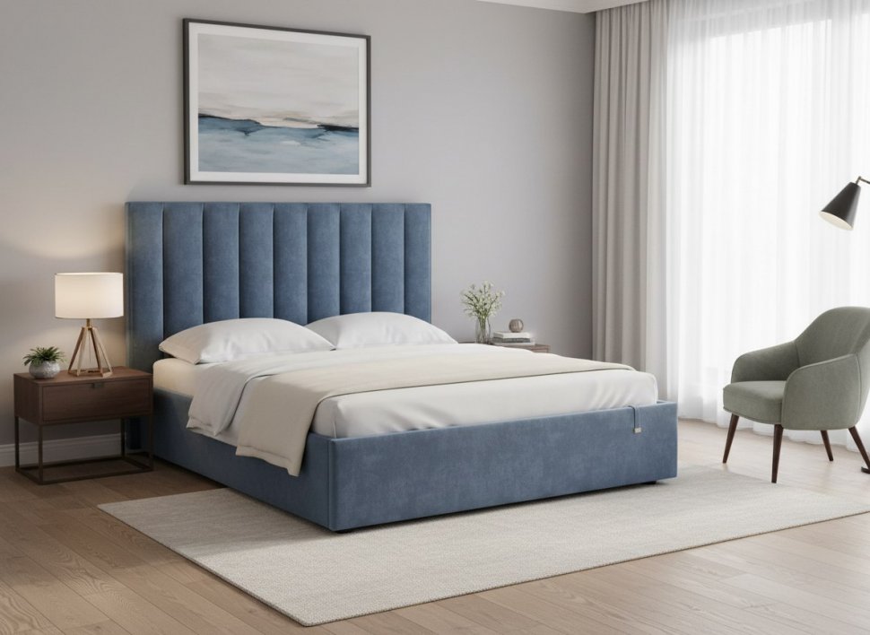 Кровать Ingrid 1600 модель 312 Галакси лайт 22