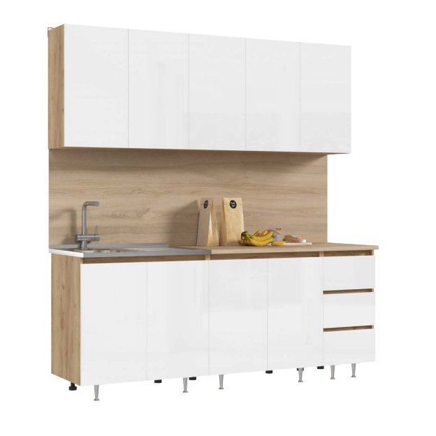 Кухня Челси 2.0 (МИФ) Белый