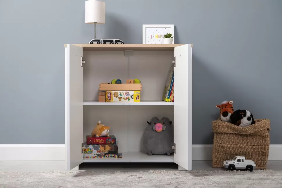 Джастин Комод 16.228.02 белый/дуб белый