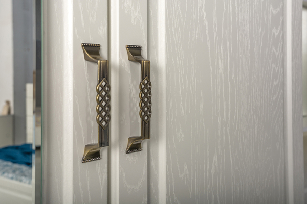 Ливерпуль Шкаф комбинированный 08.45.01 Белый/Ясень ваниль