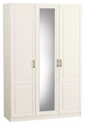 Ливерпуль Шкаф комбинированный 08.45.01 Белый/Ясень ваниль