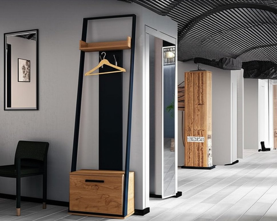 Вешалка с тумбой Nature 77 Глазов-мебель