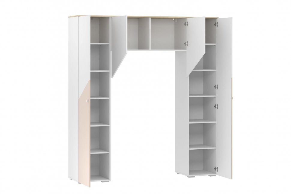 Детская Банни-1 белый/дуб сонома/бисквит