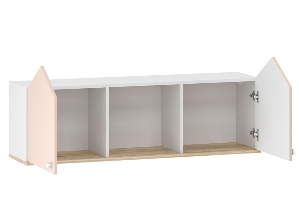 Детская Банни-1 белый/дуб сонома/бисквит