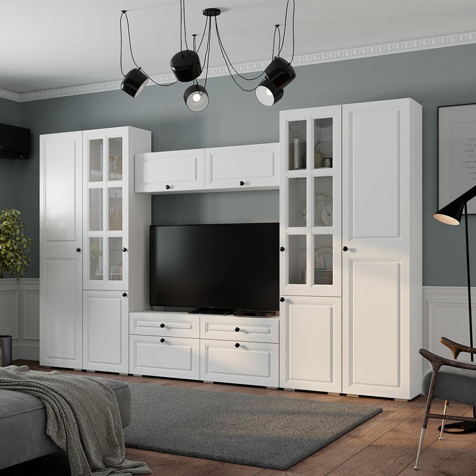 Шкаф навесной Софт ШКН-01 (БТС) Белый