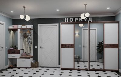 Прихожая Норвуд Глазов-мебель Комплект 2
