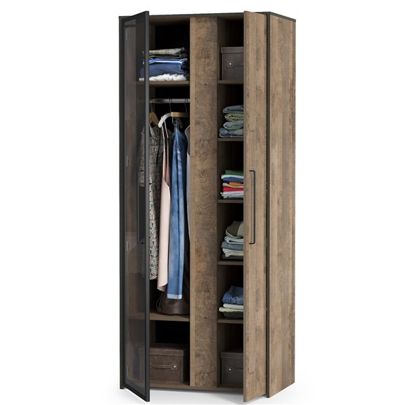 Трувор шкаф 13.204 Дуб Гранж Песочный/Интра