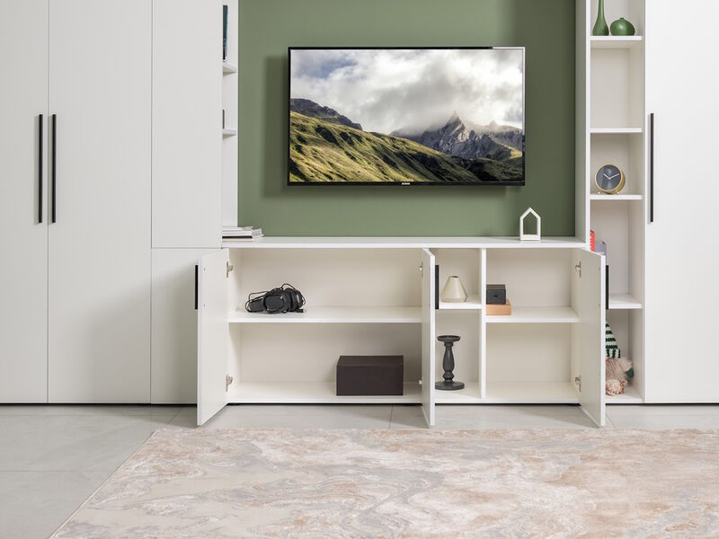 Эйр тумба под ТВ 16.55 Белый