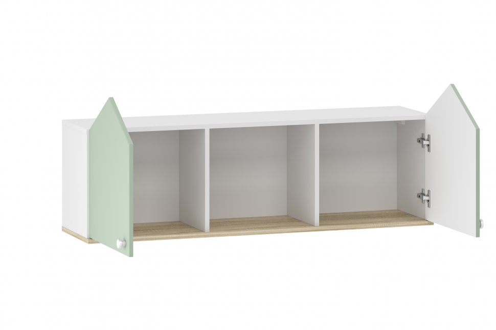 Детская Банни-1 белый/дуб сонома/макарун